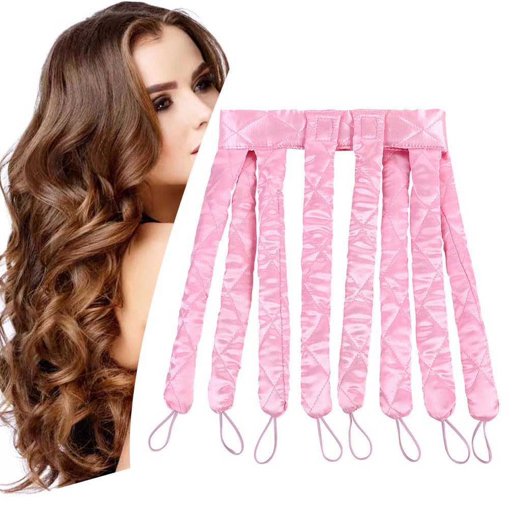 Beautyzkx Heatless Curling Rod Headband, 2025 New Upgraded Eight Claw Design Heatless Curler with Removable & Adjustable Heatless Curls