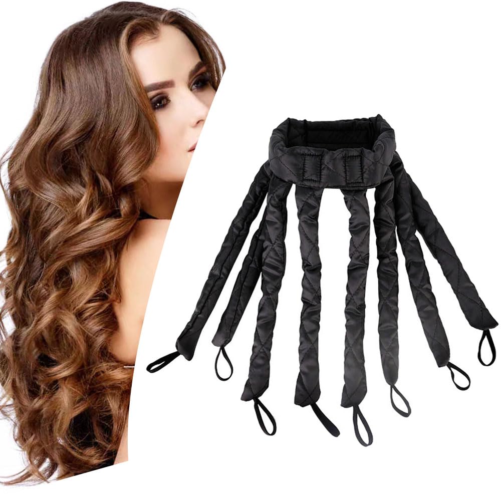 Beautyzkx Heatless Curling Rod Headband, 2025 New Upgraded Eight Claw Design Heatless Curler with Removable & Adjustable Heatless Curls