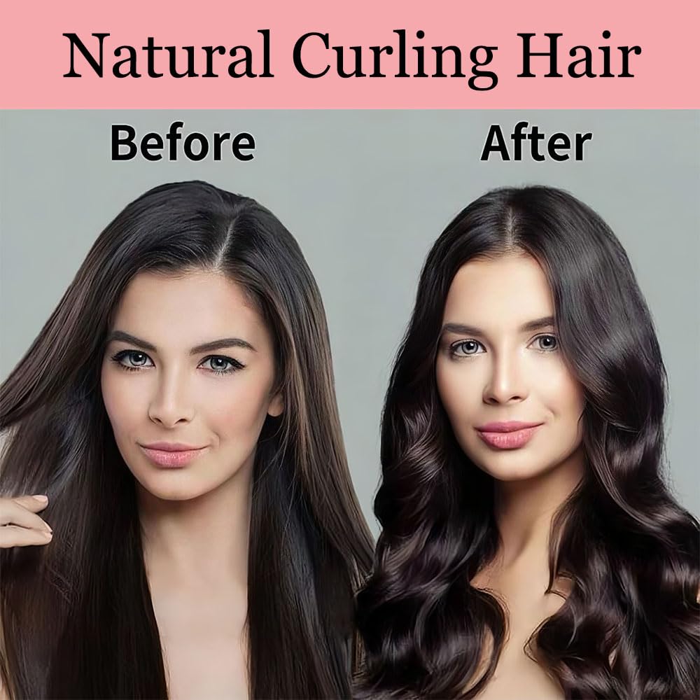 Beautyzkx Heatless Hair Curling Sticks  No Heat Hair Rollers Overnight Soft DIY Wave Hair Curlers Rode Hair Accessories for Women Long &Medium Hair Heatless Hair Curlers to Sleep In 3PCS